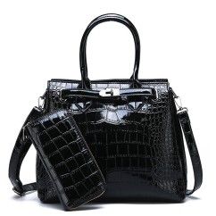 legant Crocodile Pattern PU Handbags - Stylish and Durable Accessories