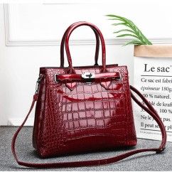 legant Crocodile Pattern PU Handbags - Stylish and Durable Accessories