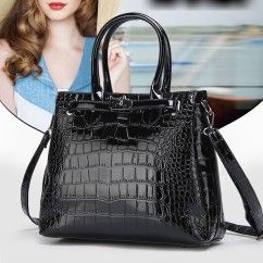 legant Crocodile Pattern PU Handbags - Stylish and Durable Accessories