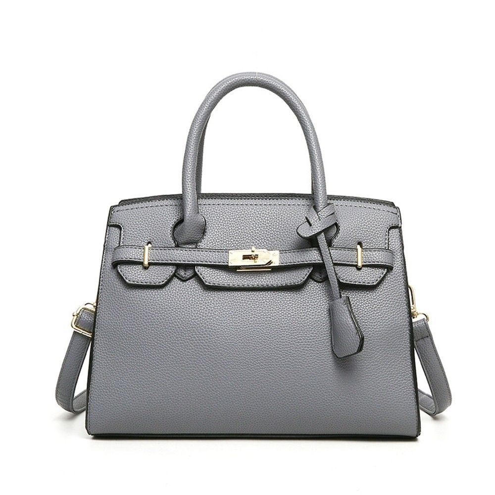 Elegant Lock Design PU Handbags - Stylish and Practical Accessories