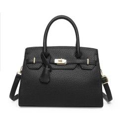 Elegant Lock Design PU Handbags - Stylish and Practical Accessories