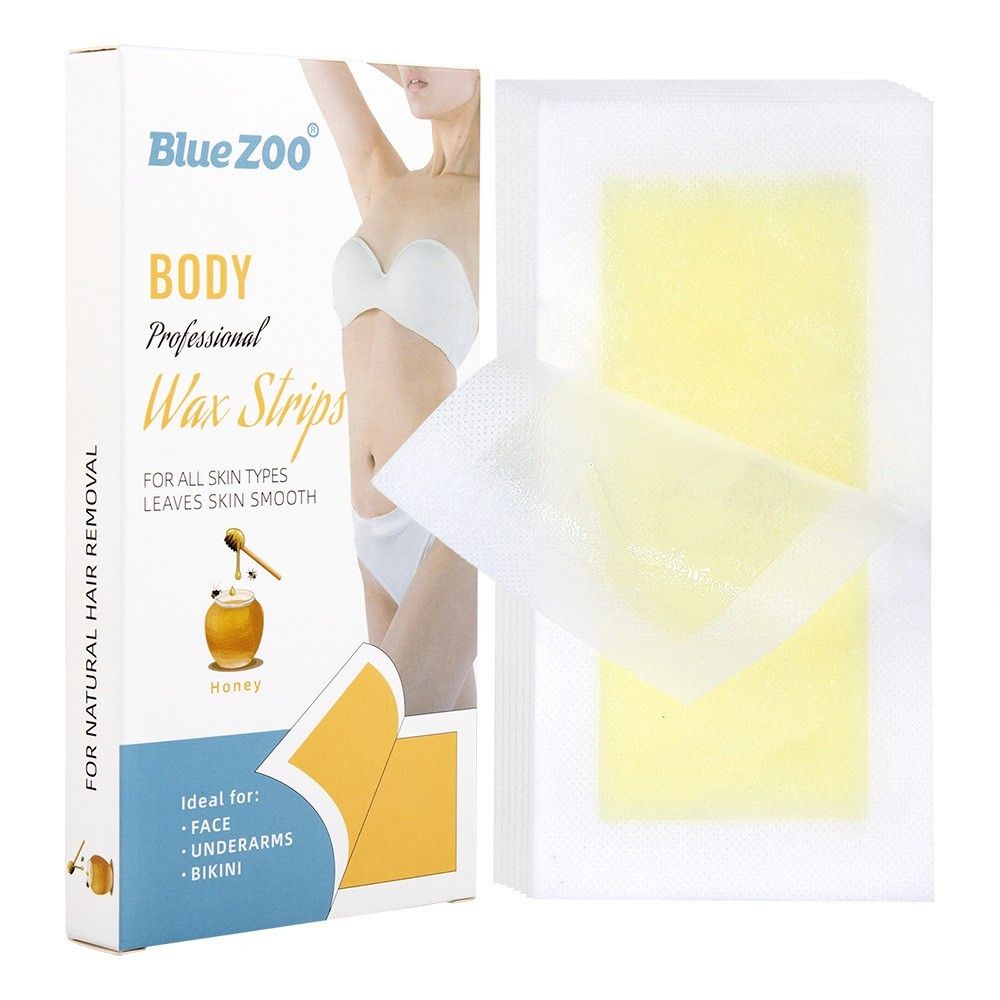 Blue ZOO Professional Body Wax Strips - Smooth Skin in Seconds