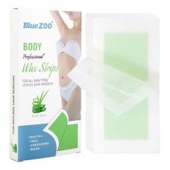 Blue ZOO Professional Body Wax Strips - Smooth Skin in Seconds