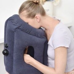 MIAOSITE Travel Portable Inflatable Pillow - Ultimate Comfort for Trav