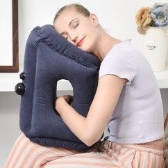 MIAOSITE Travel Portable Inflatable Pillow - Ultimate Comfort for Trav