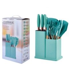 19-Piece Kitchenware Set - Stylish and Functional Cooking Tools for Ki