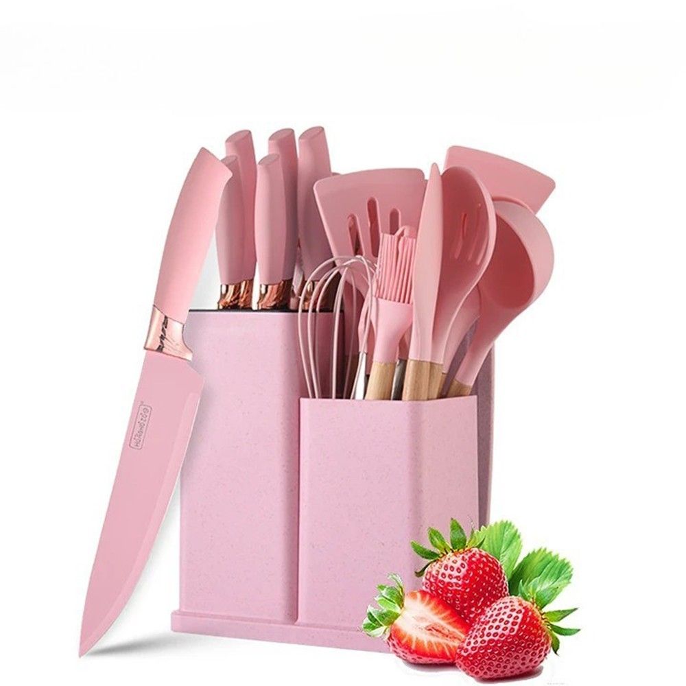 19-Piece Kitchenware Set - Stylish and Functional Cooking Tools for Ki