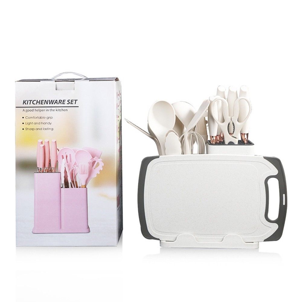 19-Piece Kitchenware Set - Stylish and Functional Cooking Tools for Ki