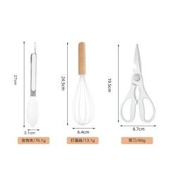 19-Piece Kitchenware Set - Stylish and Functional Cooking Tools for Ki