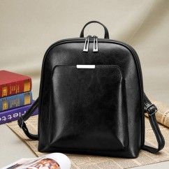 Must-Have Simple and Stylish PU Backpack - Perfect for Work, Travel