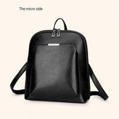 Must-Have Simple and Stylish PU Backpack - Perfect for Work, Travel