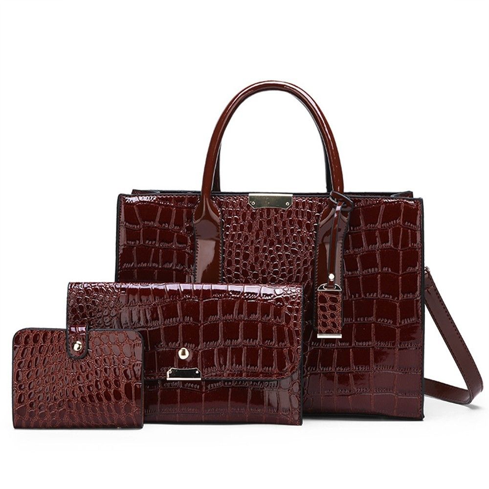 Ultimate Stylish PU Handbag Set - Perfect for All Occasions